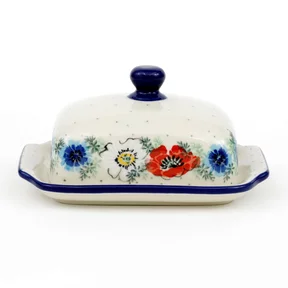 Maselnica ceramiczna 295 17/12,5 cm <br>2511X Polskie kwiaty